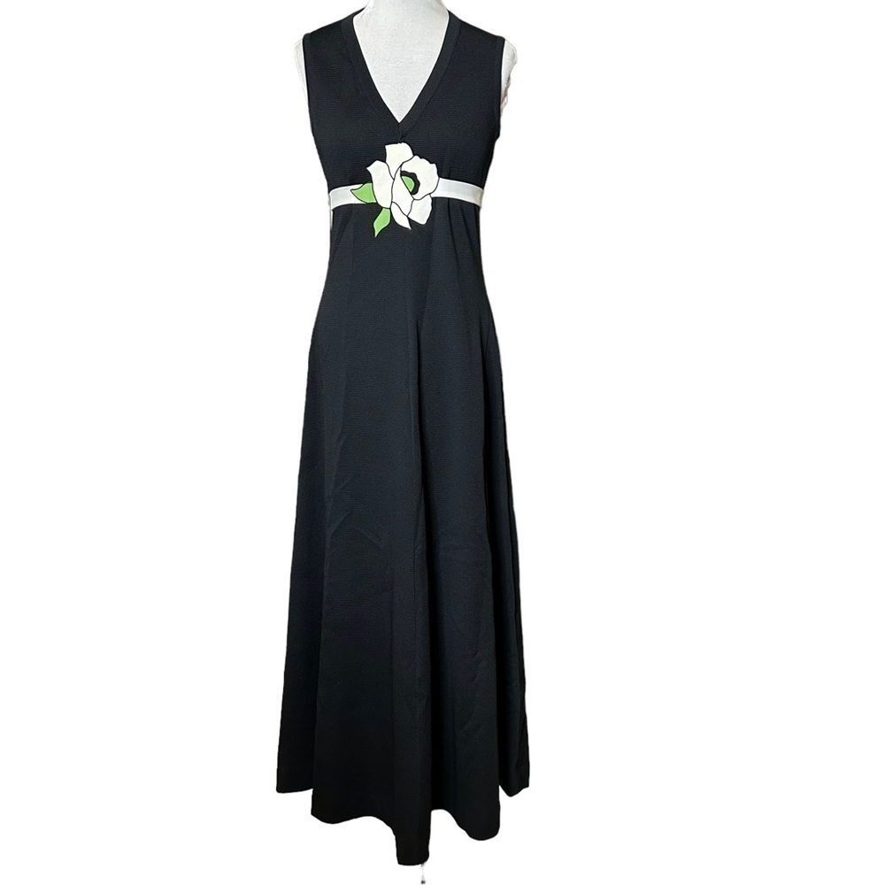 Vintage Fannye’s of Roanoke Rapids 1960’s-1970’s Maxi Dress. Vintage siz…